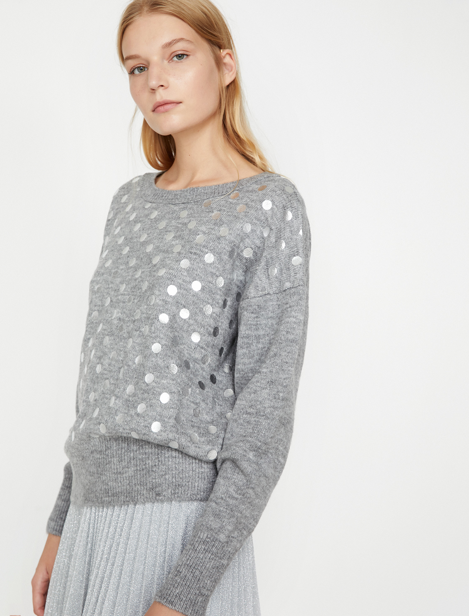 

Джемпер Koton 9KAK92471HT-027 M Grey