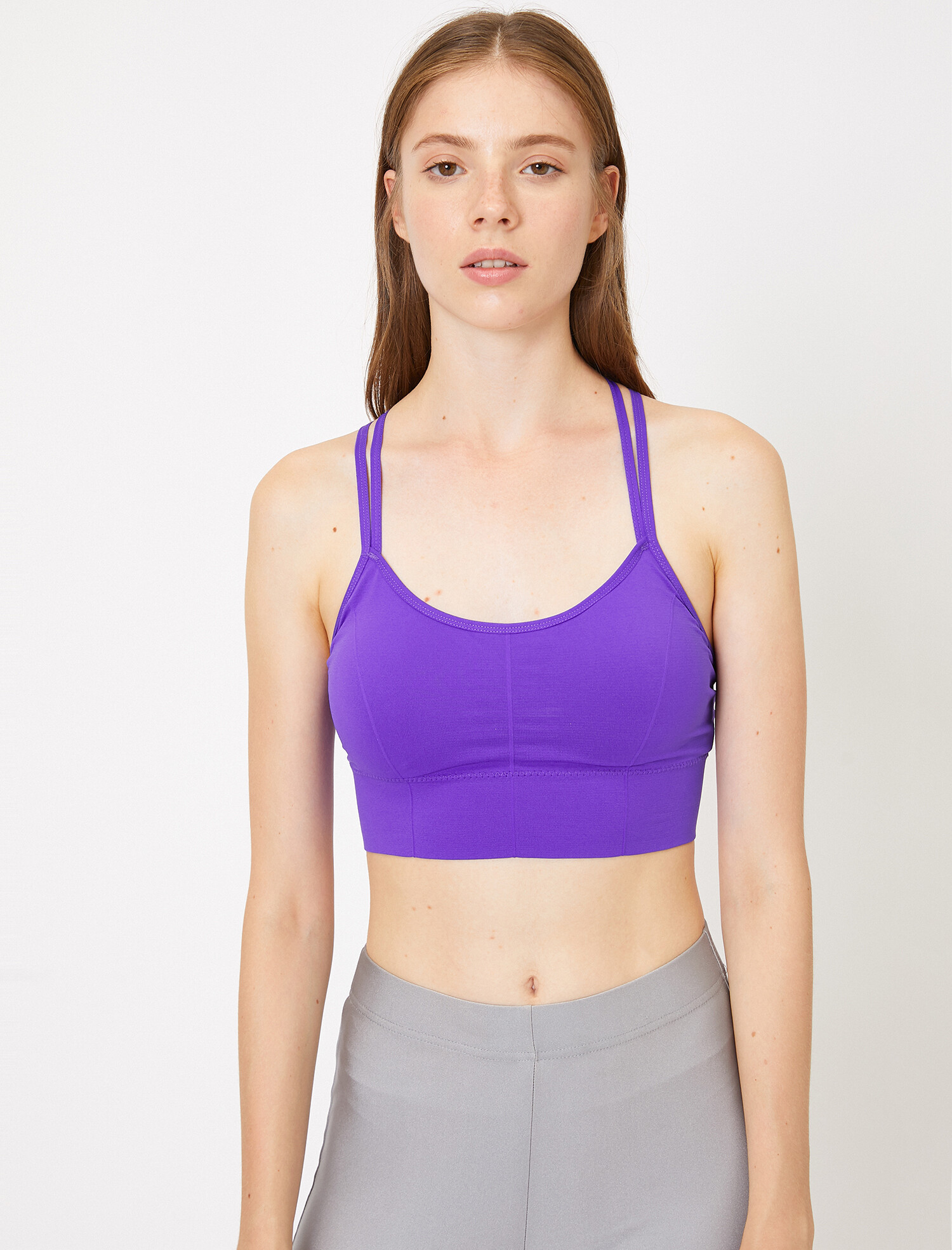 

Спортивный топ Koton 0KAK32545YK-395 L Aubergine