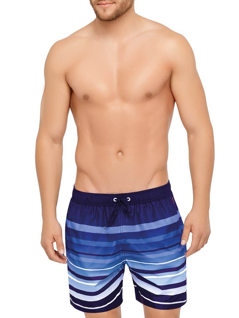 

Мужские шорты Marc&Andre XXXL синие в полоску Menswear (MS19-03)