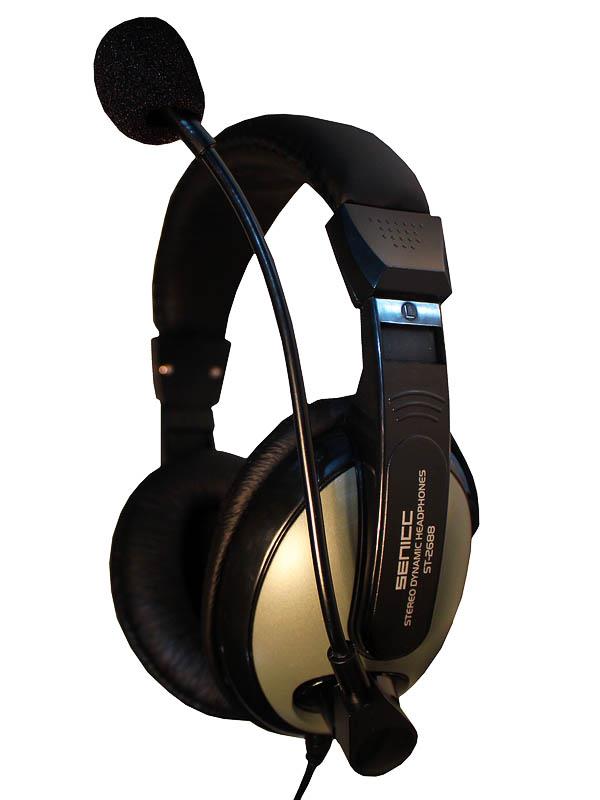 

Наушники гарнитура накладные Somic ST2688 Black/Gold (9590010346)