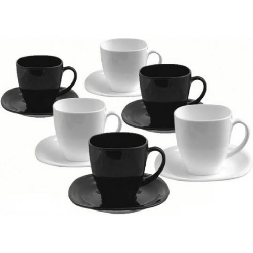 

Чайный сервиз на 6 персон из 12 предметов Luminarc Carine Black&White D2371