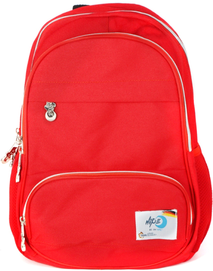 

Рюкзак ортопедический HIPE 700 г 38х28х16 см 17 л Красный (2000009826272)