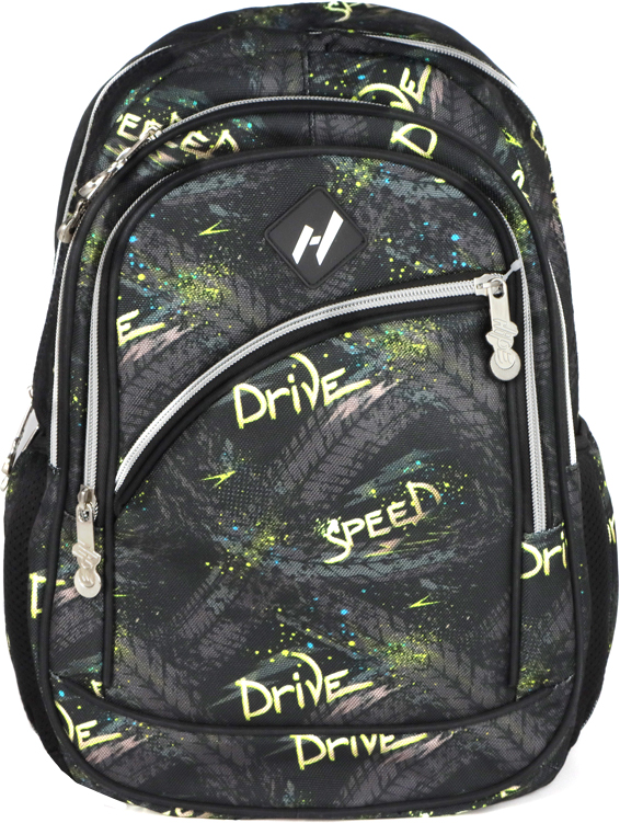 

Рюкзак ортопедический HIPE 700 г 38х28х16 см 17 л Drive speed (2000009826975)
