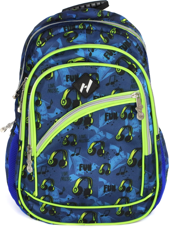 

Рюкзак ортопедический HIPE 700 г 38х28х16 см 17 л Наушники (2000009826982)