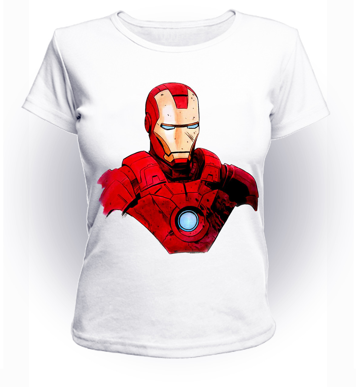 

Футболка женская GeekLand Железный Человек Iron Man рисунок Аrt IM.01.017 (FU21IM.01.017/girl-116)