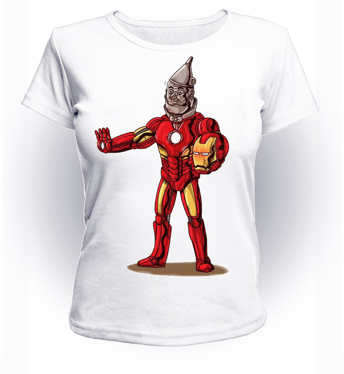 

Футболка женская GeekLand Железный Человек Iron Man дровосек art IM.01.039 (FU21IM.01.039/girl-176)