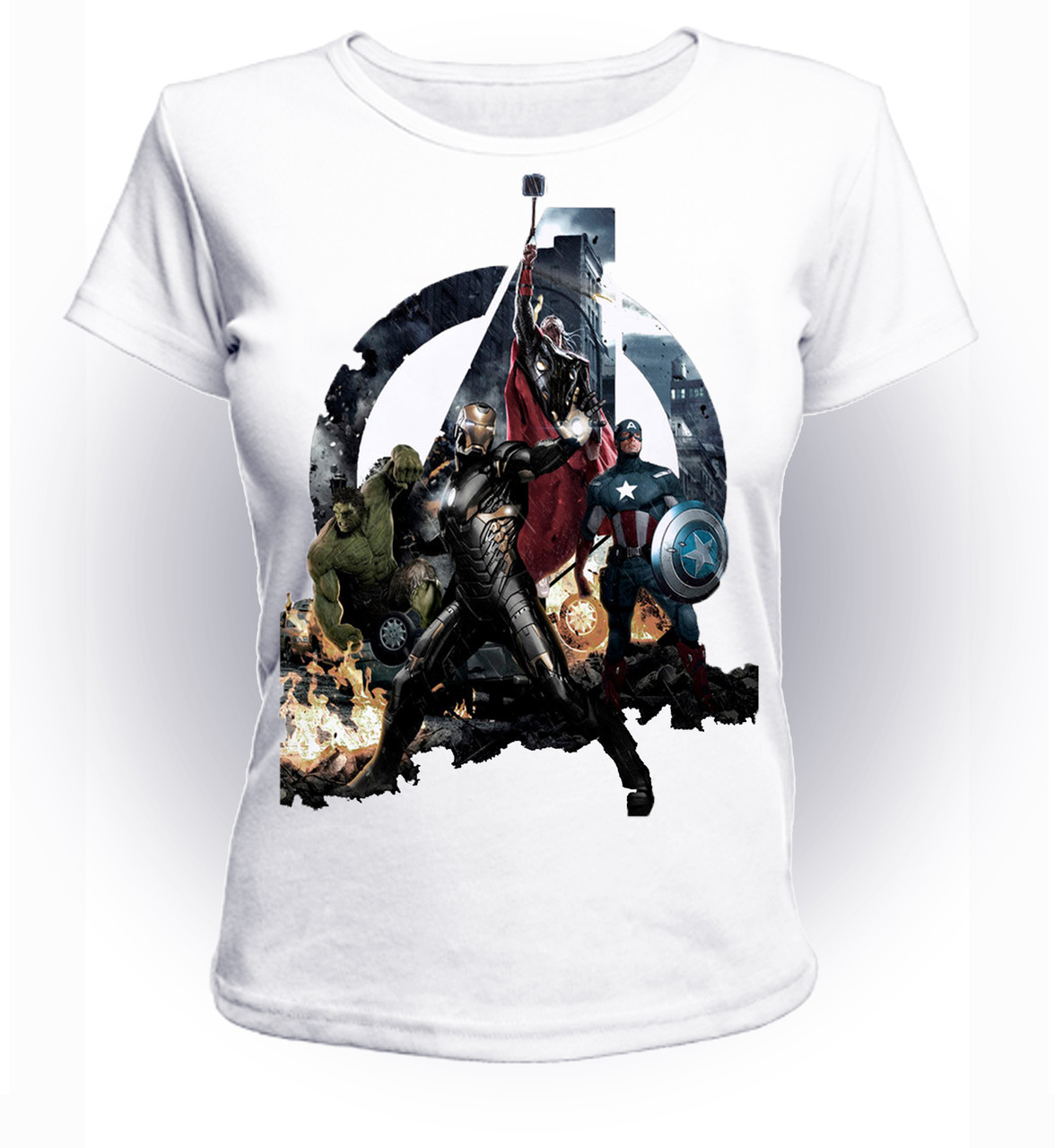 

Футболка GeekLand Мстители Avengers artwork A.01.021 (FU21 A.01.021/girl-104)