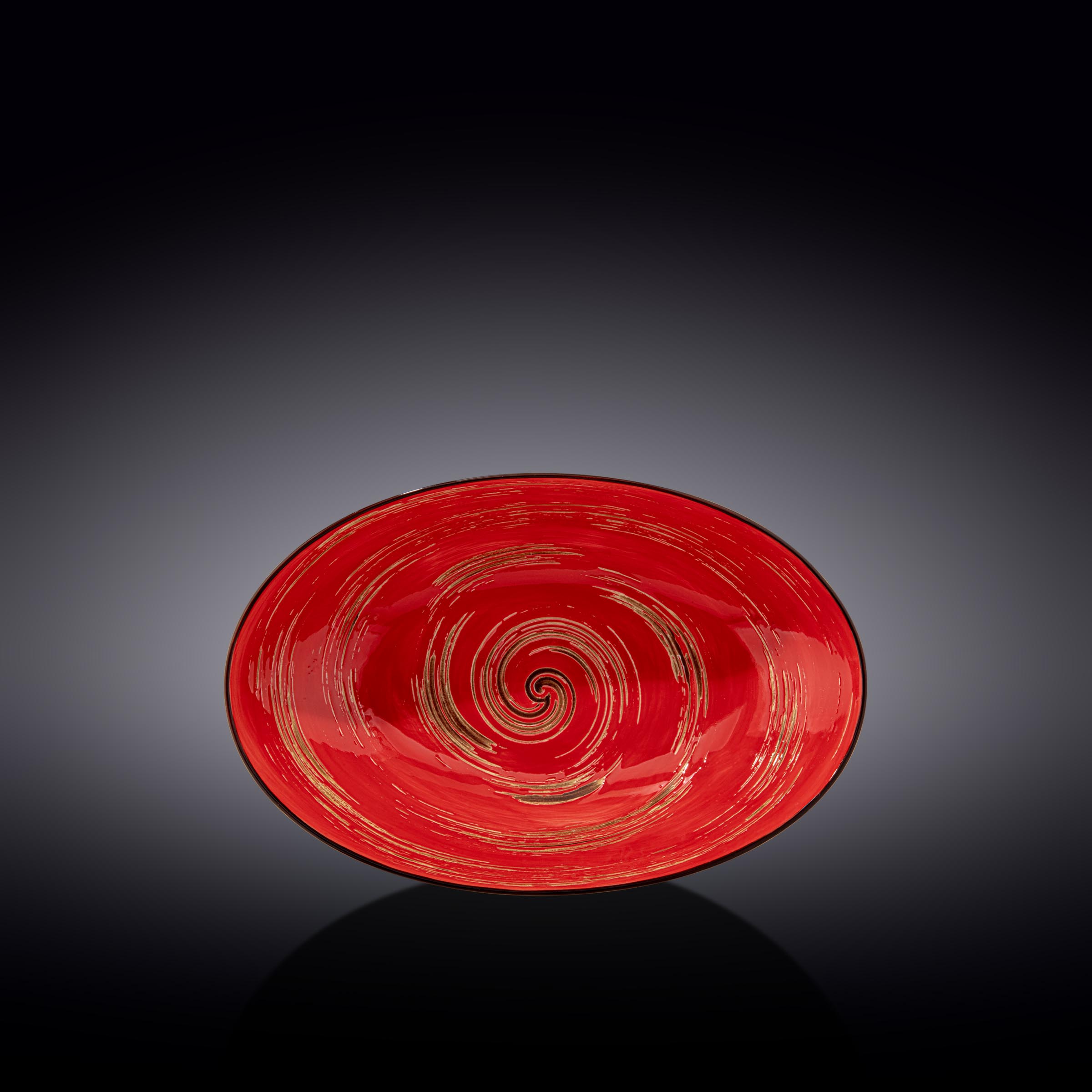

Блюдо Wilmax Spiral Red 33,0 см (669242/A)