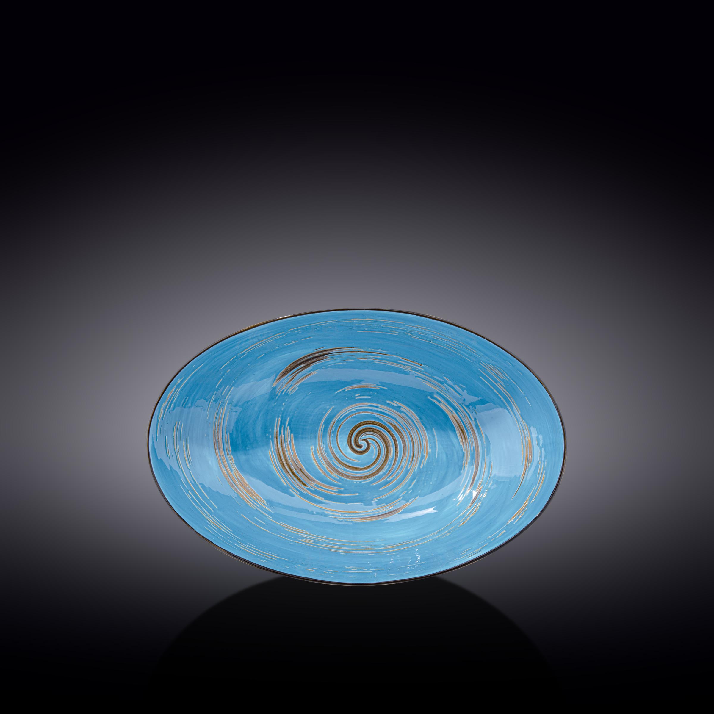 

Блюдо Wilmax Spiral Blue 25,0 см (669640/A)