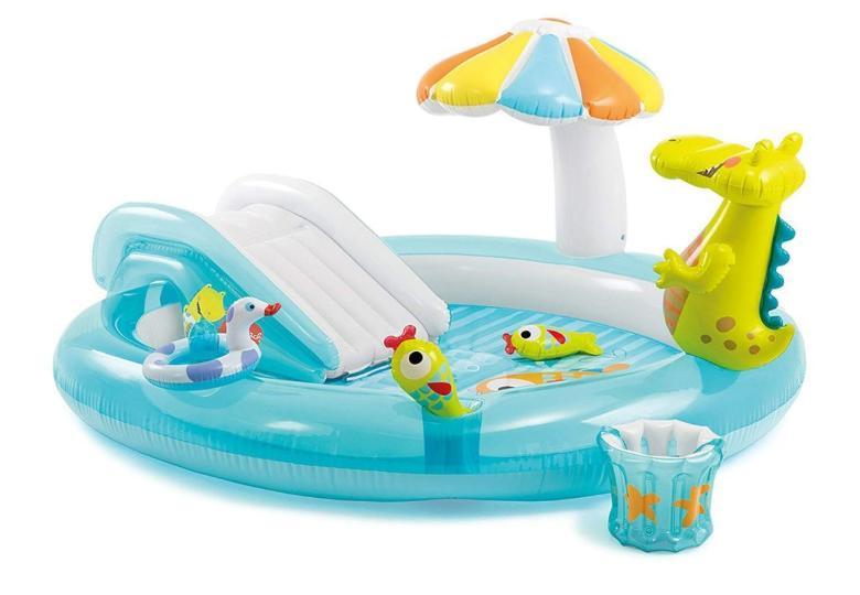

Надувной игровой центр Intex 57165 «Крокодил»
