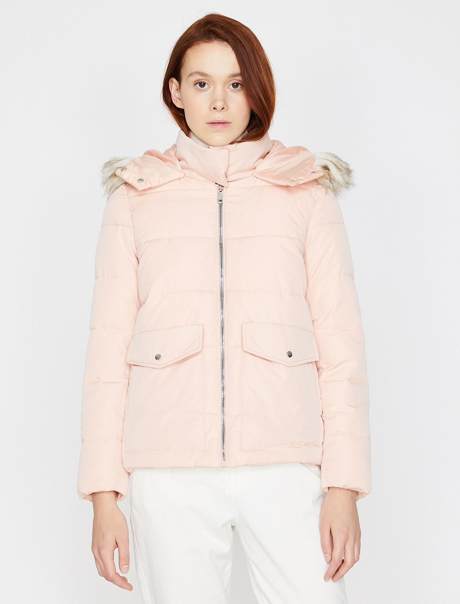 

Куртка Koton 0KAL08175UW-250 38 Rose
