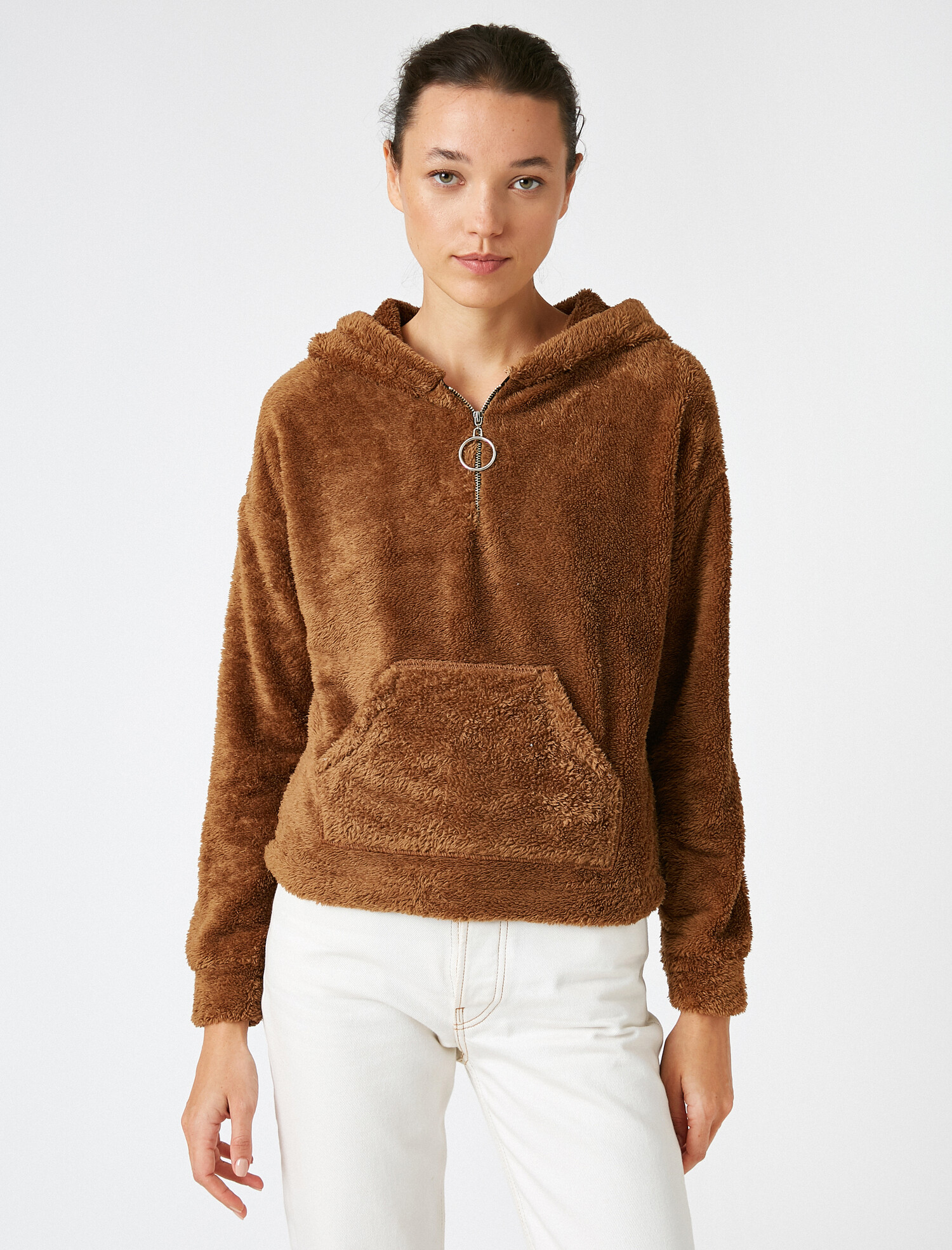 

Худи Koton 0YAF10038GK-500 S Brown