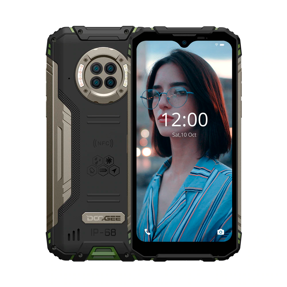 

Мобильный телефон Doogee S96 Pro green 8/128Gb IP69K 6.22" NFC 6350mAh (1569 zp)