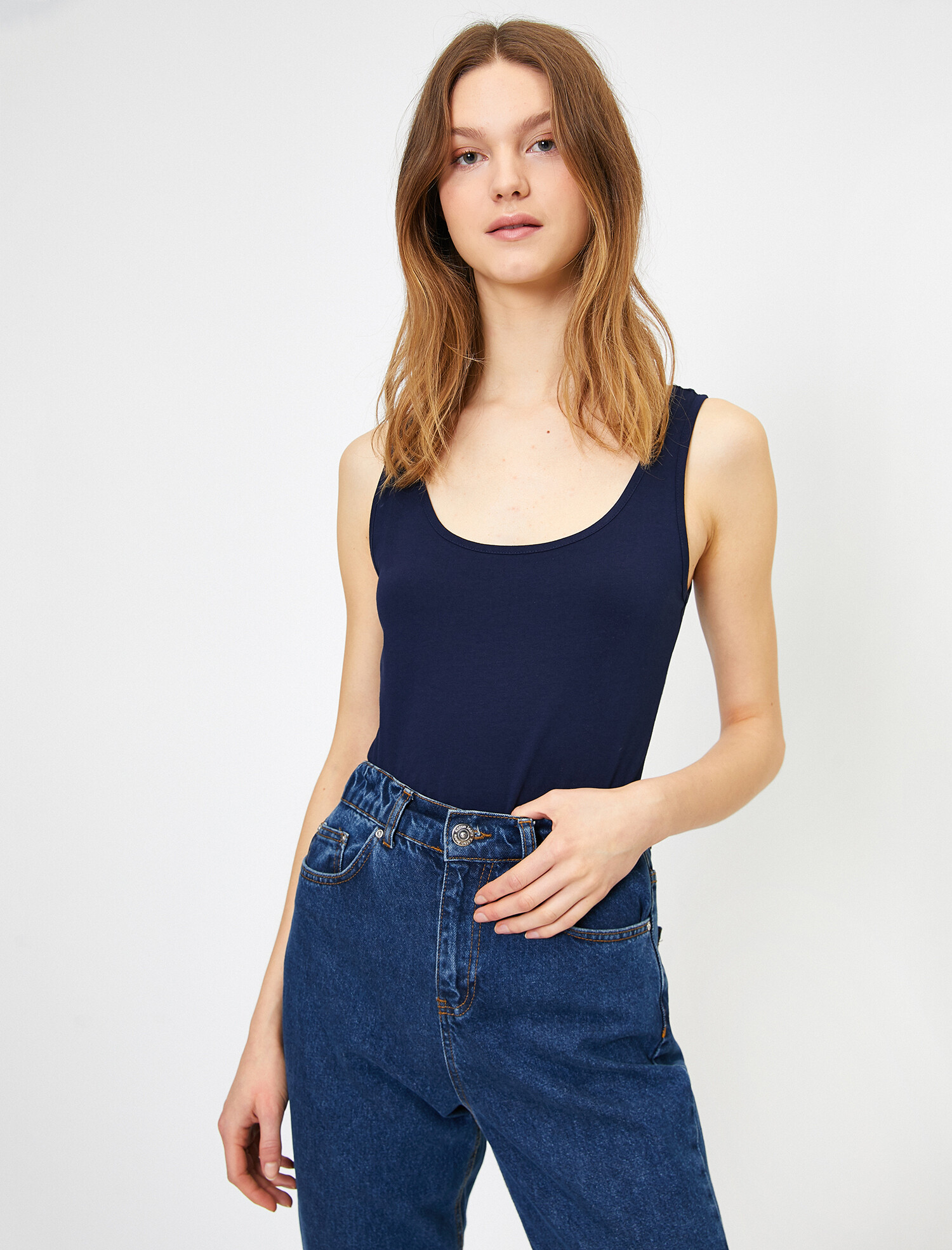 

Майка Koton 0YAK32119YK-NA1 XL Navy