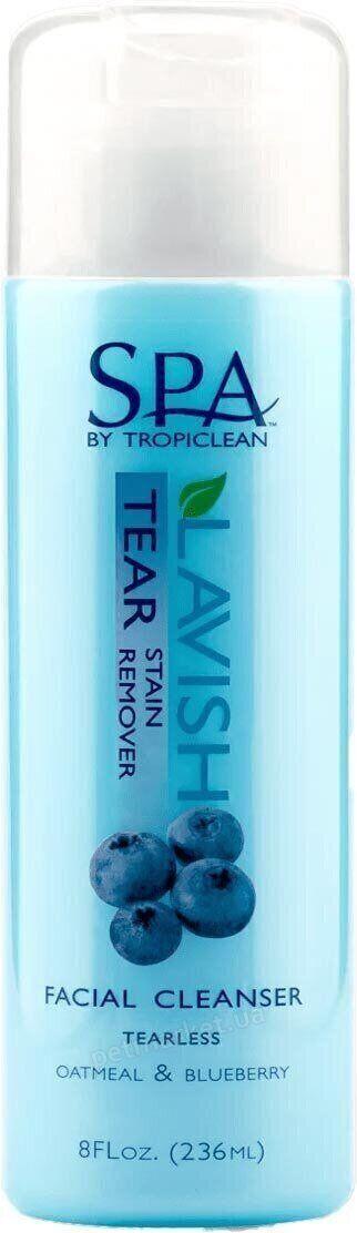 

Гель TropiClean SPA TEAR STAIN Remover для умывания мордочки и шерсти вокруг глаз у собак и кошек, 236 мл