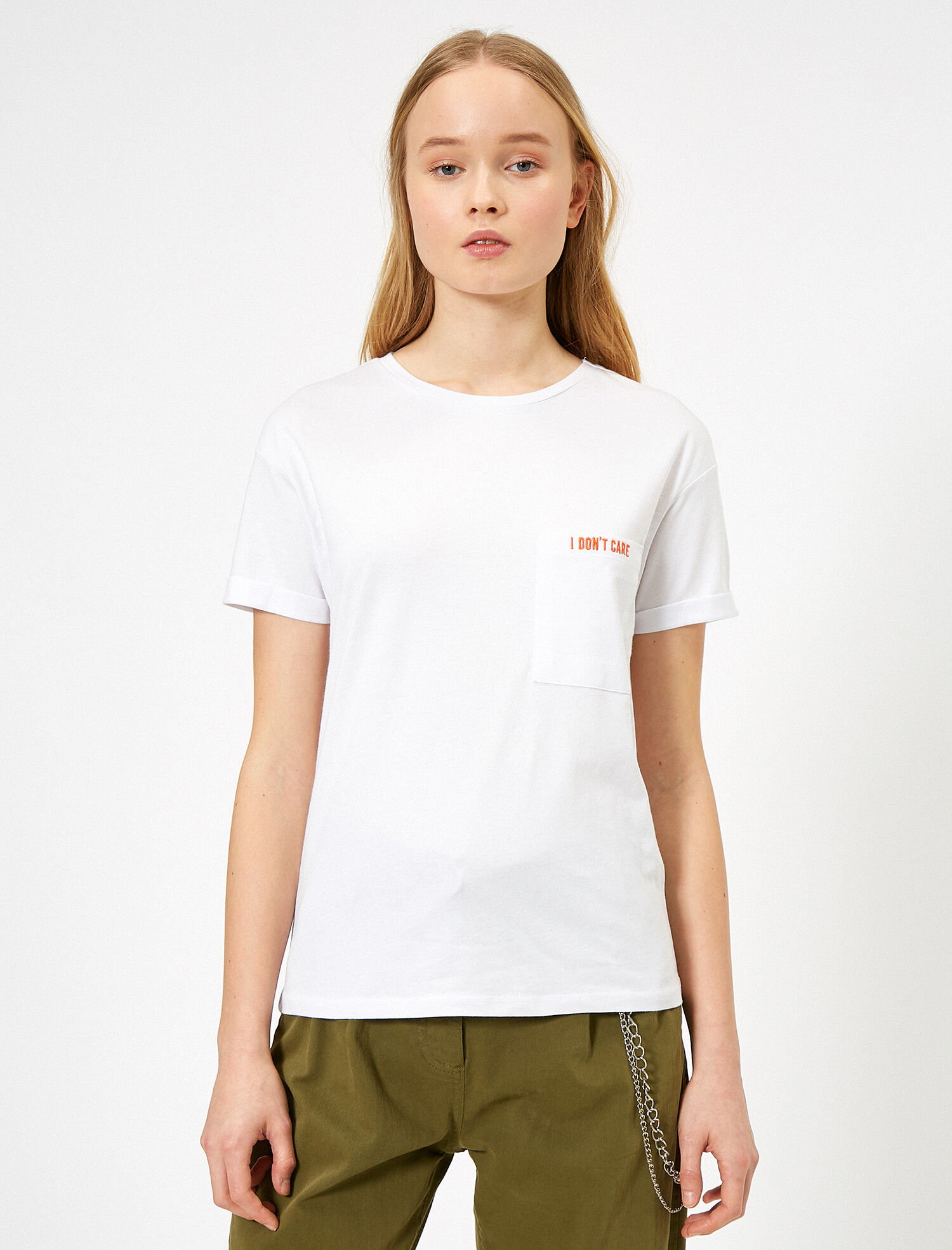 

Футболка Koton 0YAL18617OK-001  Off White, Футболка Koton 0YAL18617OK-001 XS Off White