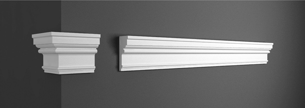 

Архитектурный фасадный декор Карниз Grafio-Decor KR 118