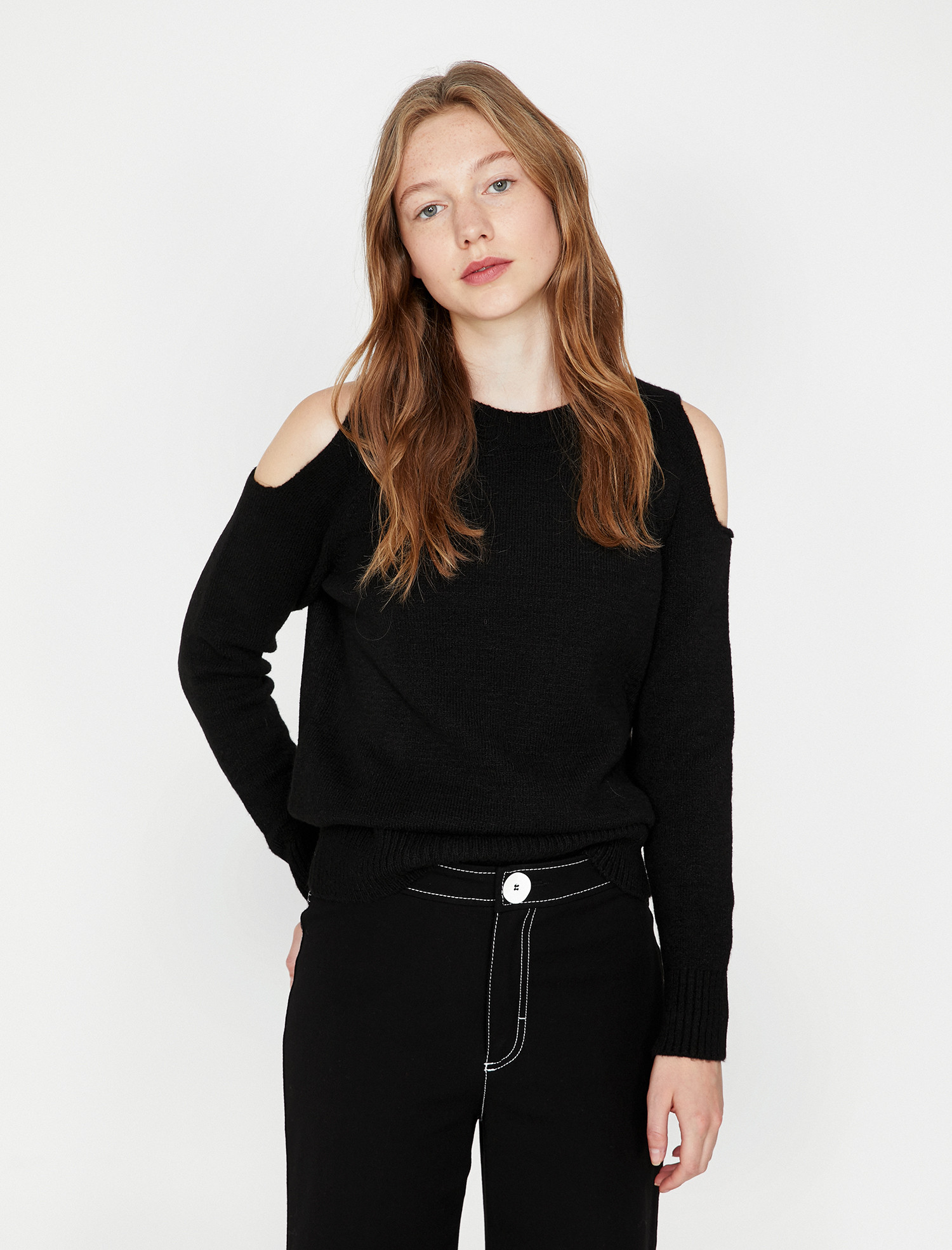 

Джемпер Koton 9KAK92726HT-999  Black, Джемпер Koton 9KAK92726HT-999 L Black