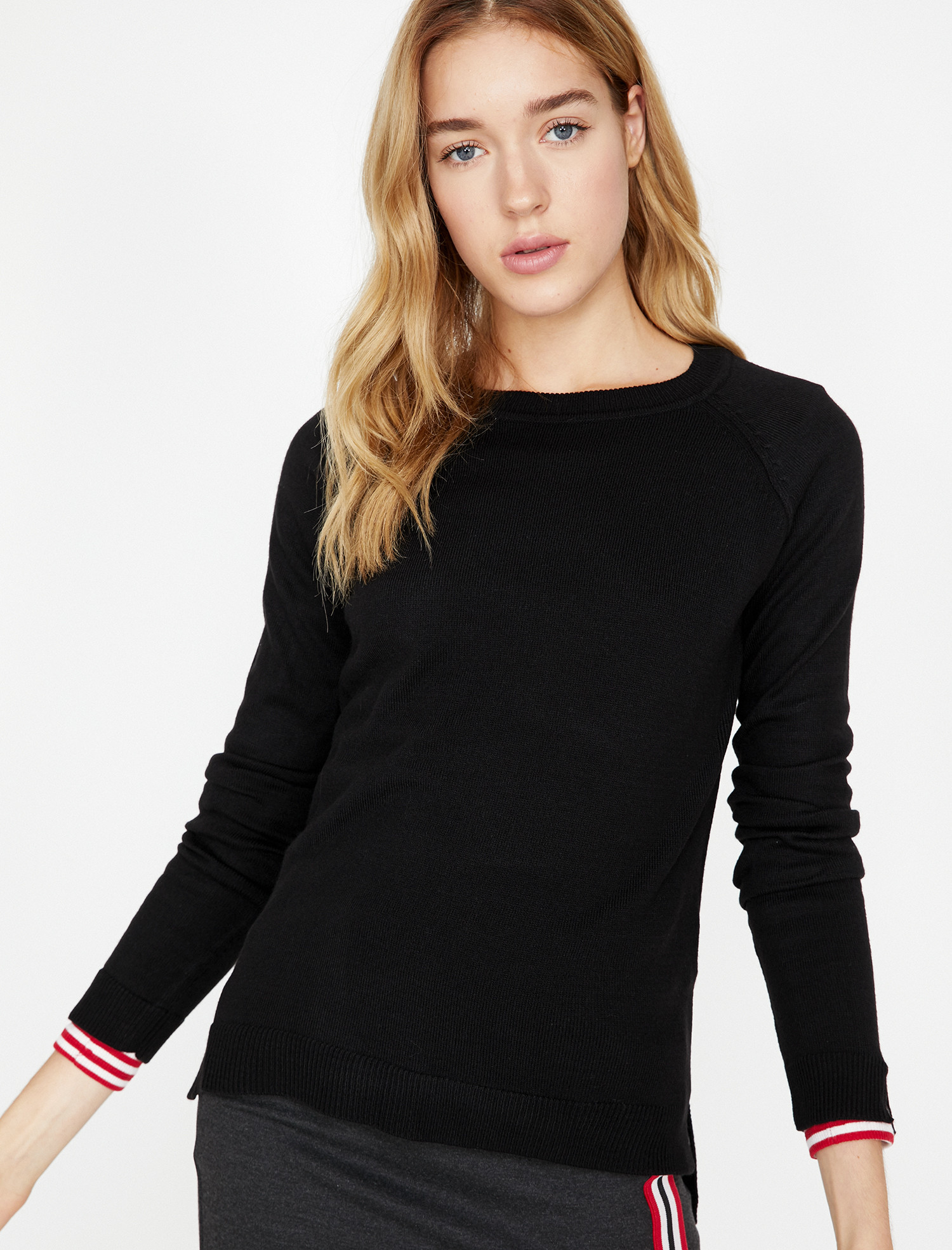 

Джемпер Koton 9KAK94889OT-999 XL Black