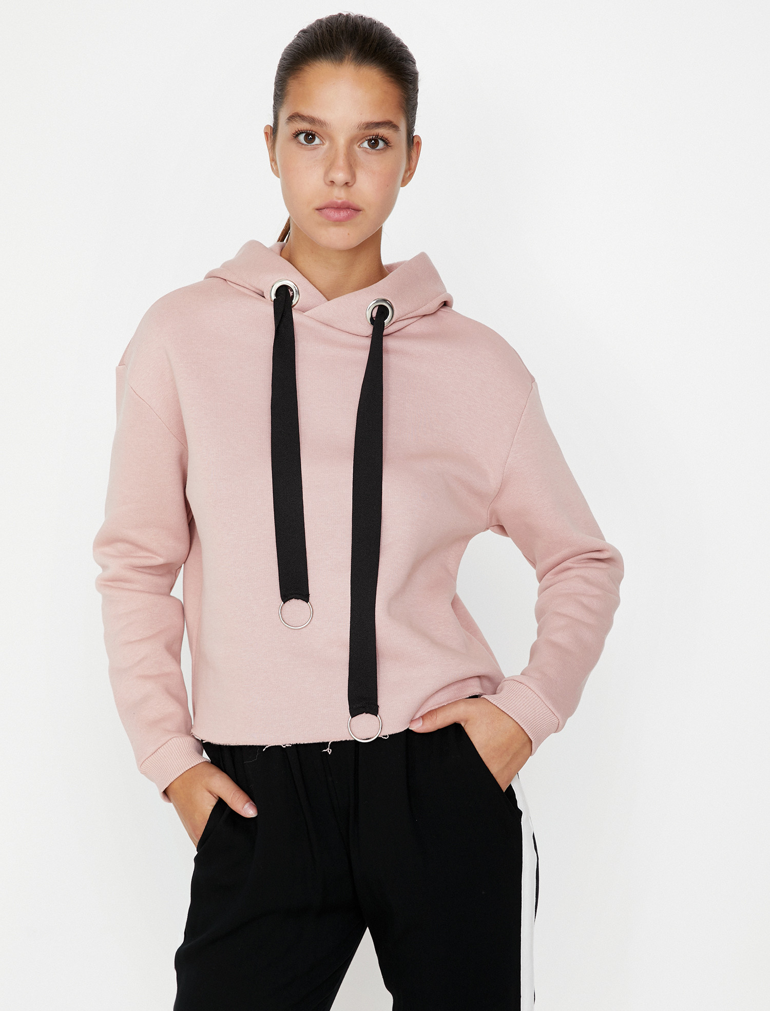

Худи Koton 9KAL11155JK-294 XL Rose