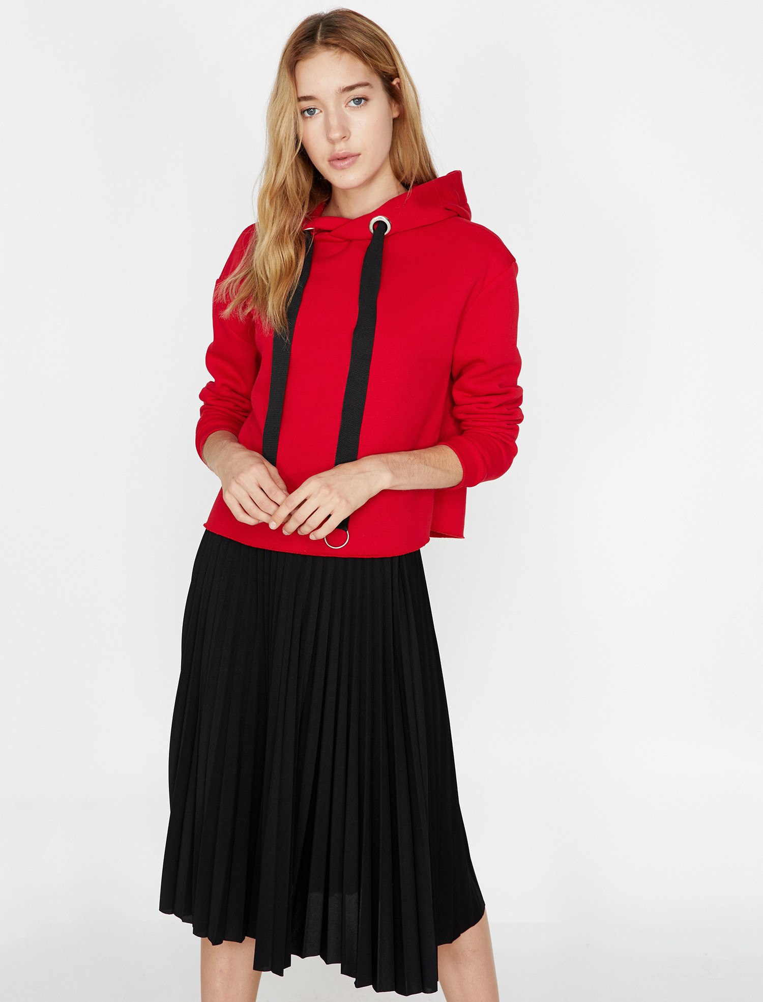 

Худи Koton 9KAL11155JK-450 S Red