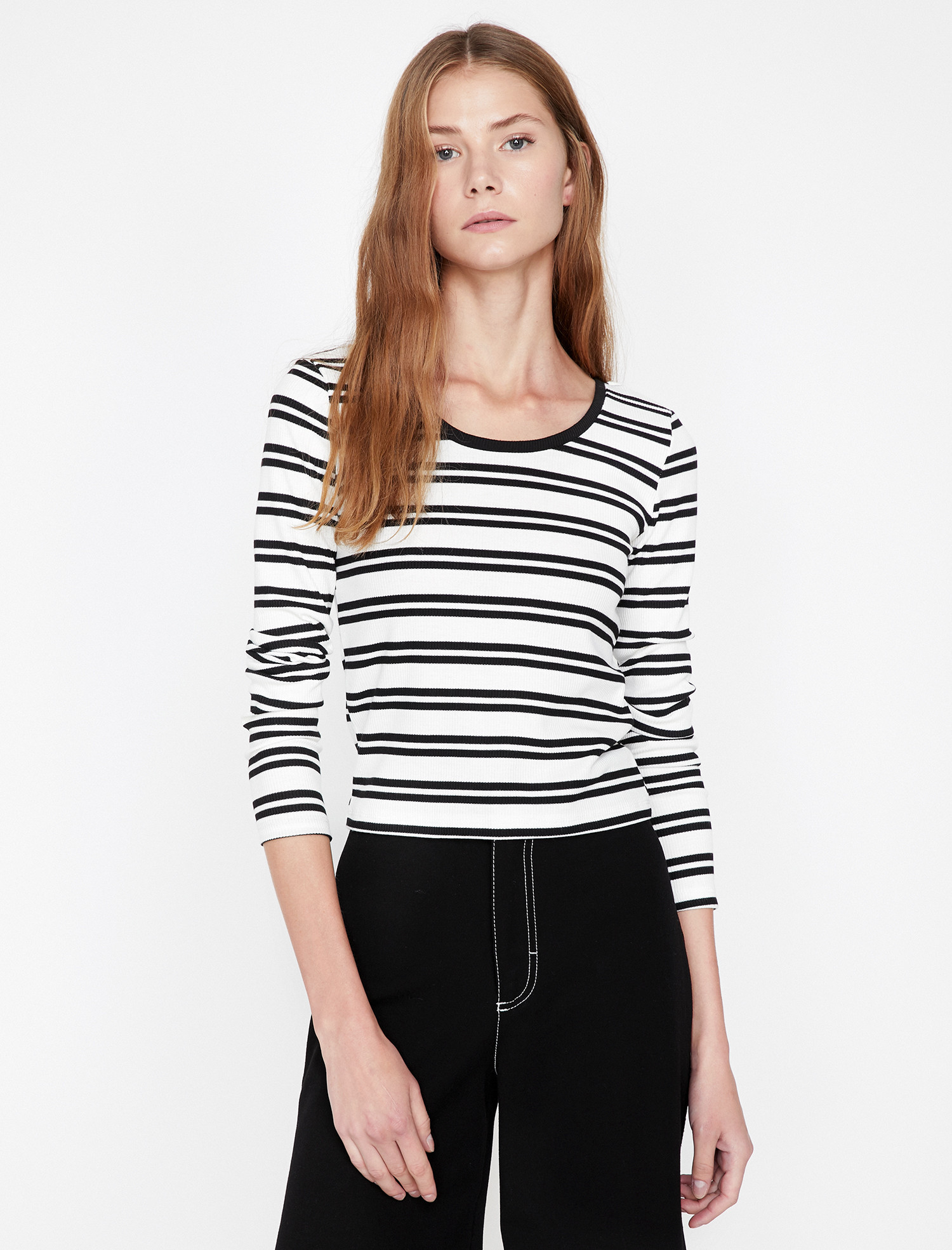 

Лонгслив Koton 9KAL11535JK-S41 L Black Stripe