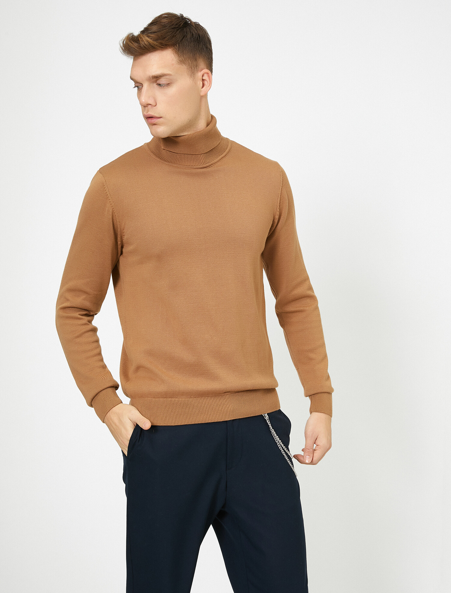 

Гольф Koton 0KAM92014LT-100 XL Camel