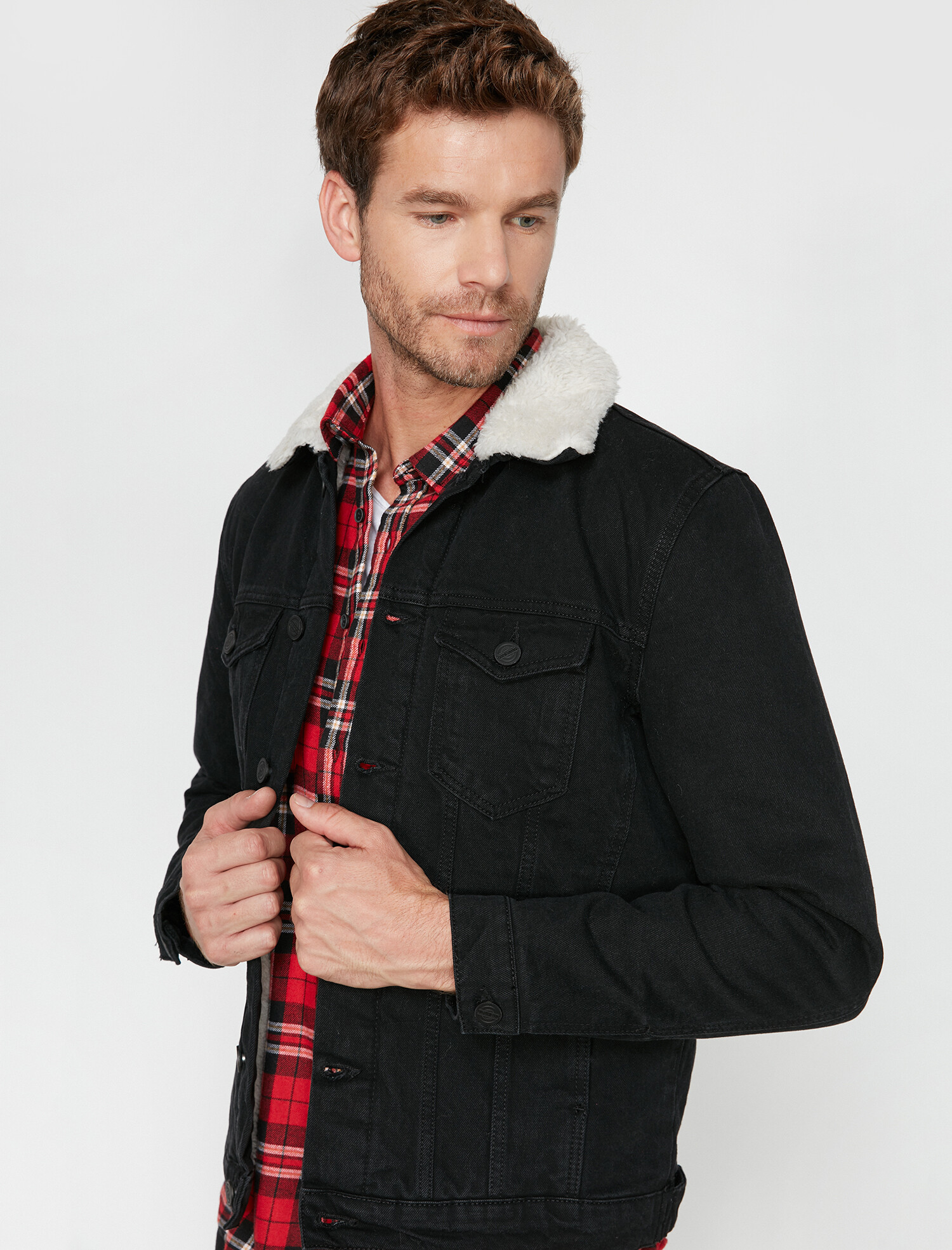 

Куртка джинсовая Koton 0KAM53039LD-999 S Black