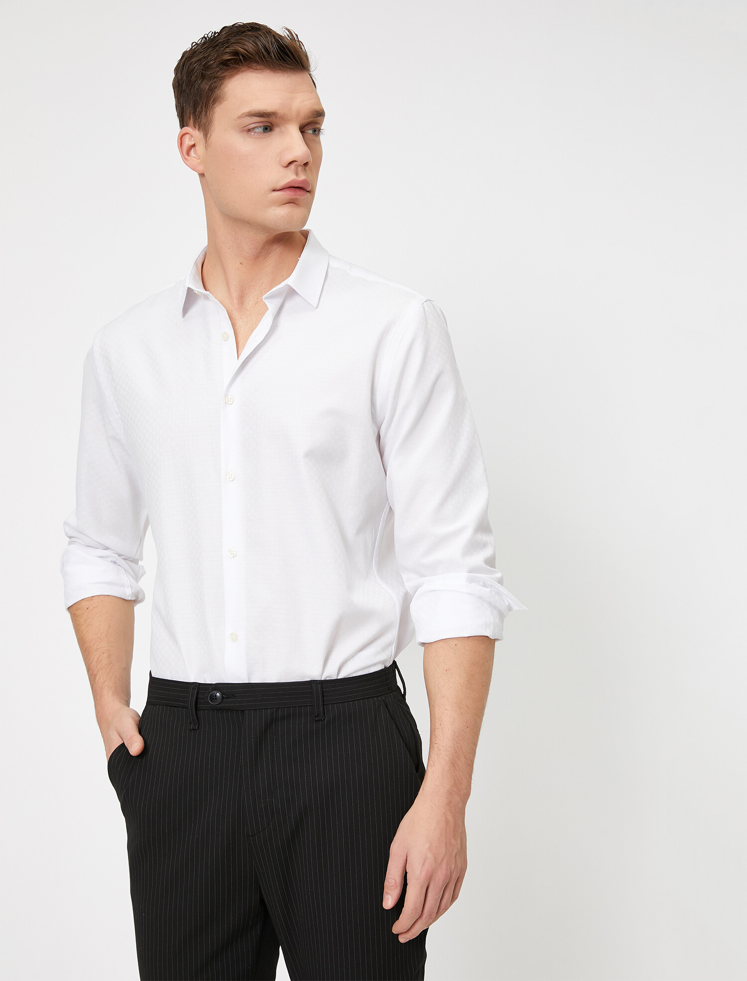 

Рубашка Koton 0YAM69205NW-000 L White