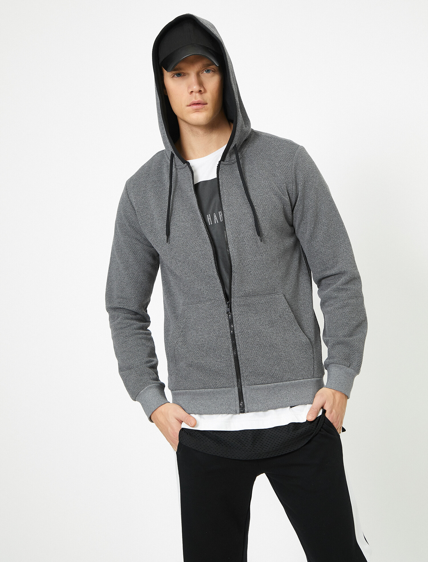 

Спортивная кофта Koton 0YAM71088LK-027 S Grey