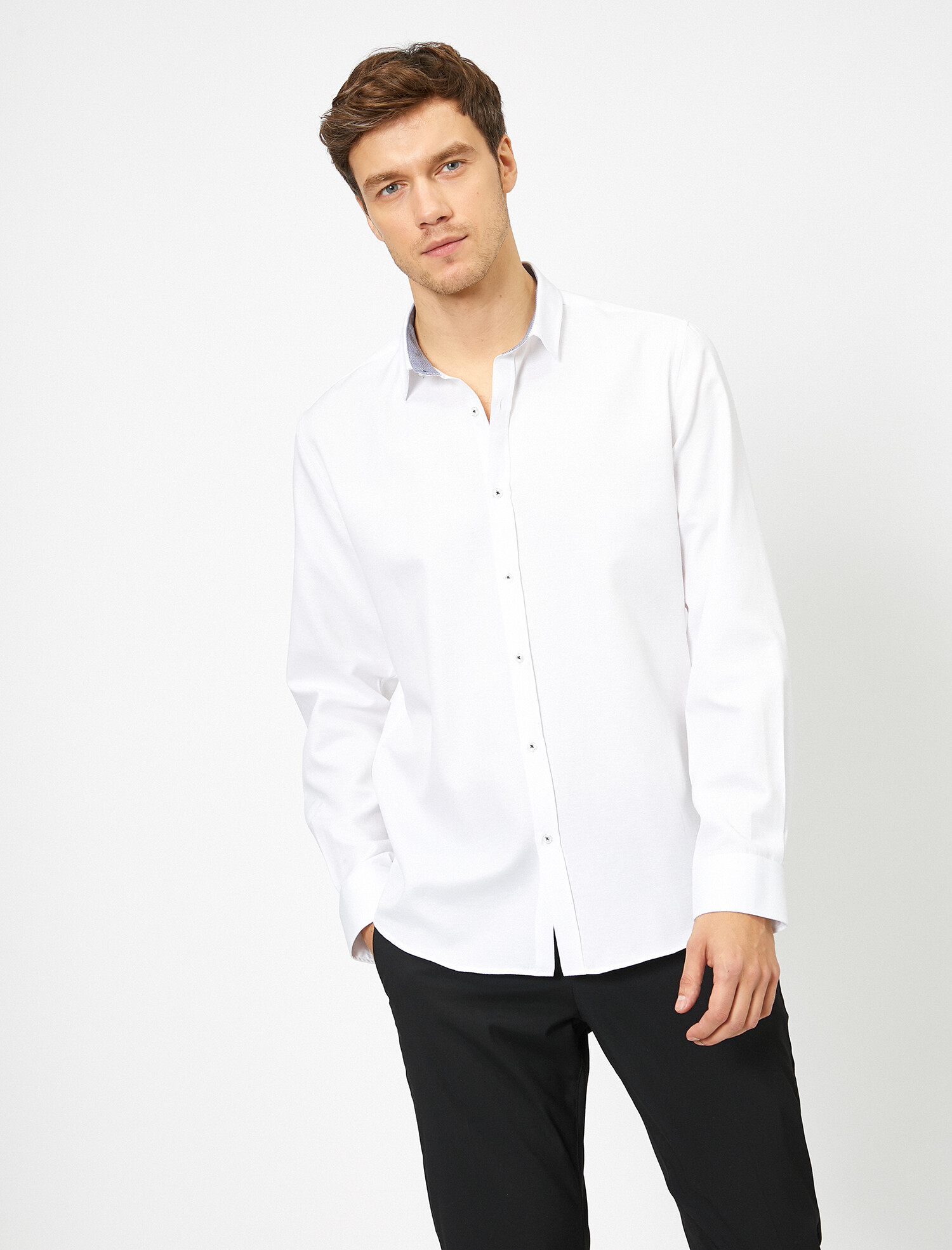 

Рубашка Koton 0KAM69135NW-000 S White