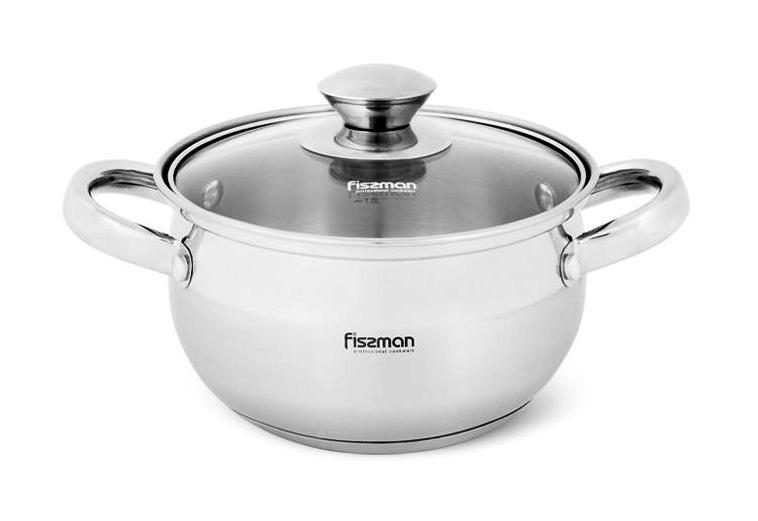 

Кастрюля Fissman Prime 1.3л из нержавеющей стали