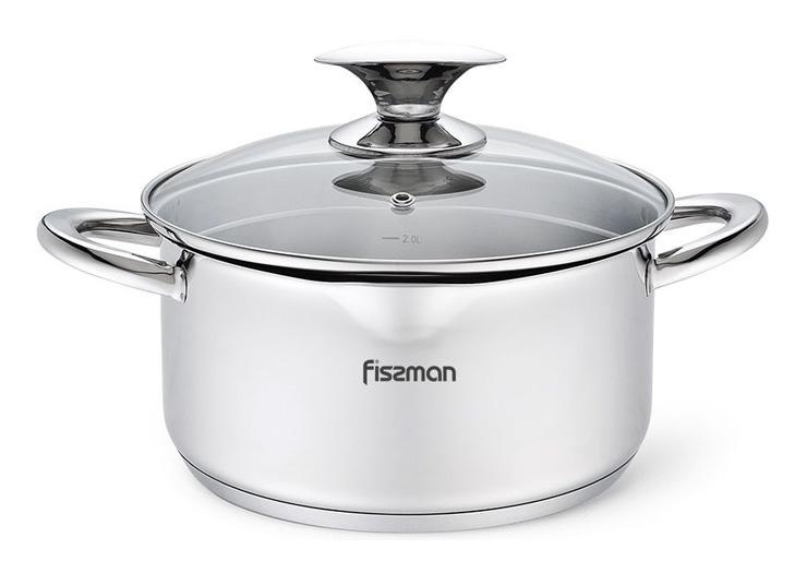 

Кастрюля Fissman Elegance 3.1л из нержавеющей стали