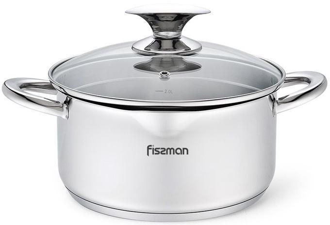 

Кастрюля Fissman Elegance 5.6л из нержавеющей стали