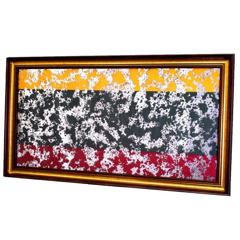 

Картина на зеркале Seaps X9 Флаг Латвии LITHUANIA FLAG № 4001 в раме 134х74 см