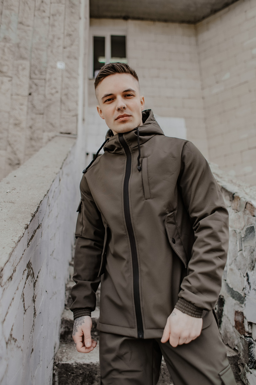 

Куртка Чоловіча Easy Intruder SoftShell Демісезонна Хакі XL (001SAG 2133)