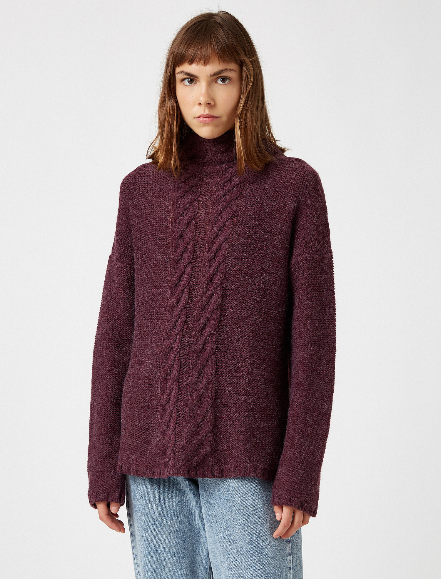 

Свитер Koton 9KAL97229OT-458 S Wine