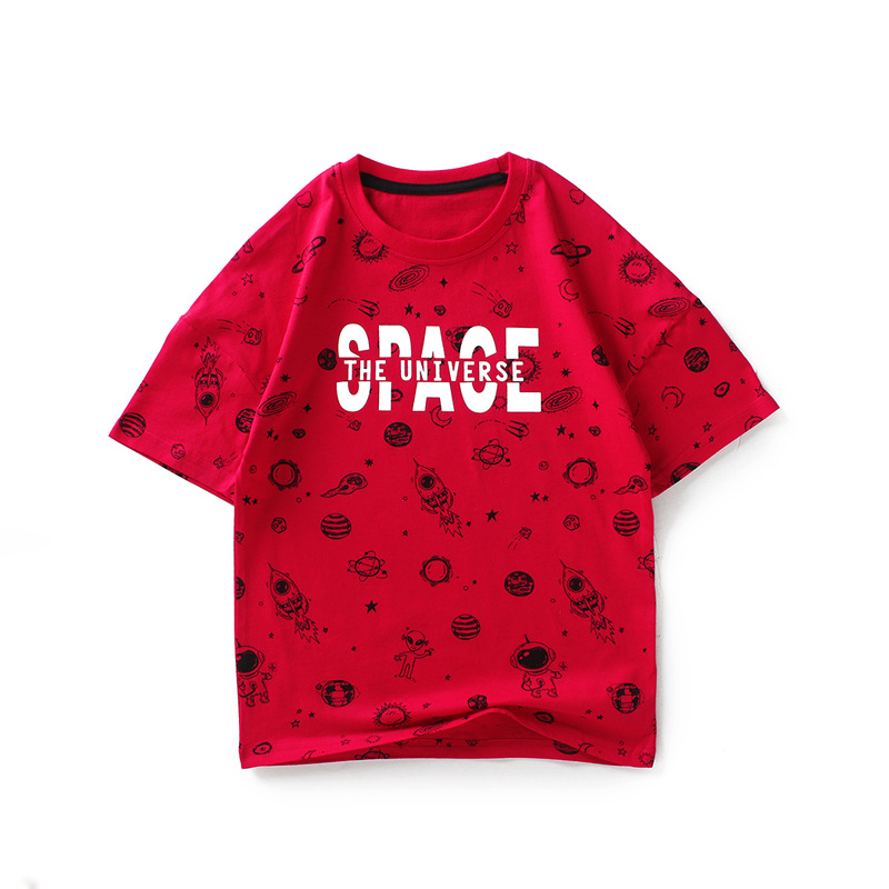 

Футболка детская Space, красный AKL (120) Красный