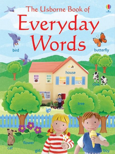 

Детская книга Usborne Усборн Повседневные слова, англ. язык (9780746062814)
