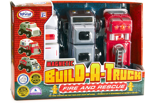

Детский конструктор Popular Playthings Попьюлар Плайсингс Build-a-Truck серии Fire and Rescue (PPT-60402)
