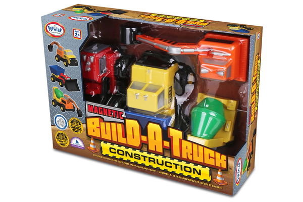 

Детский конструктор Popular Playthings Попьюлар Плайсингс Build-a-Truck машинки серии Construction (PPT-60401)