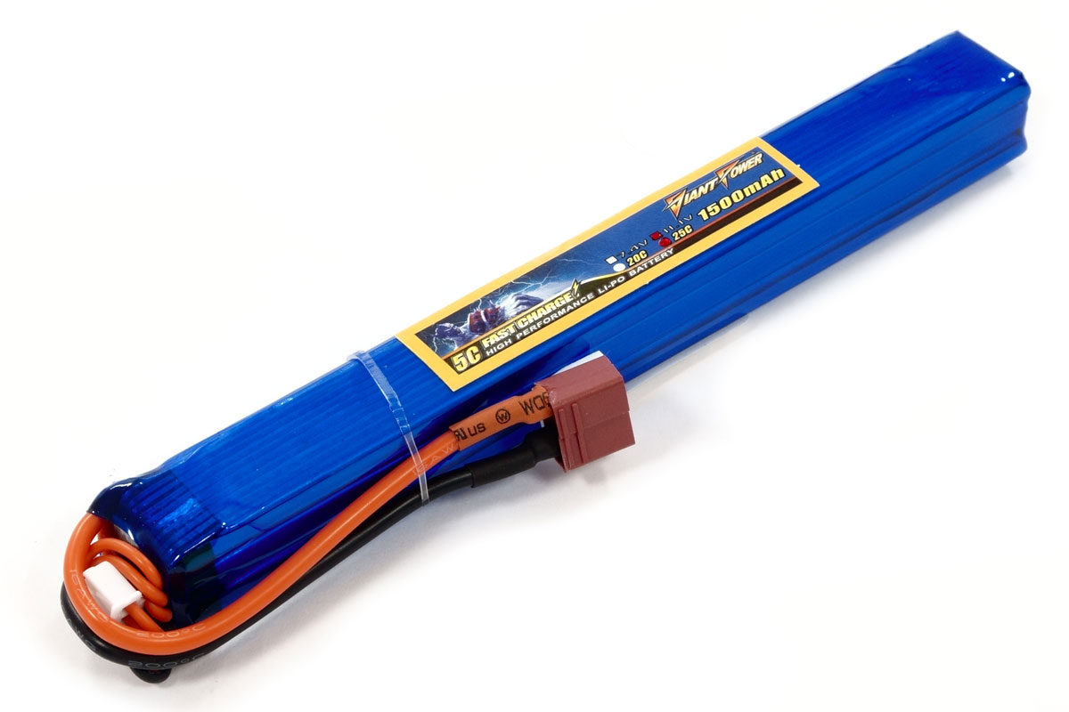 

Аккумулятор для страйкбола Dinogy Giant Power Li-Pol 11.1V 1500mAh (DAS-3S6018163C-T)