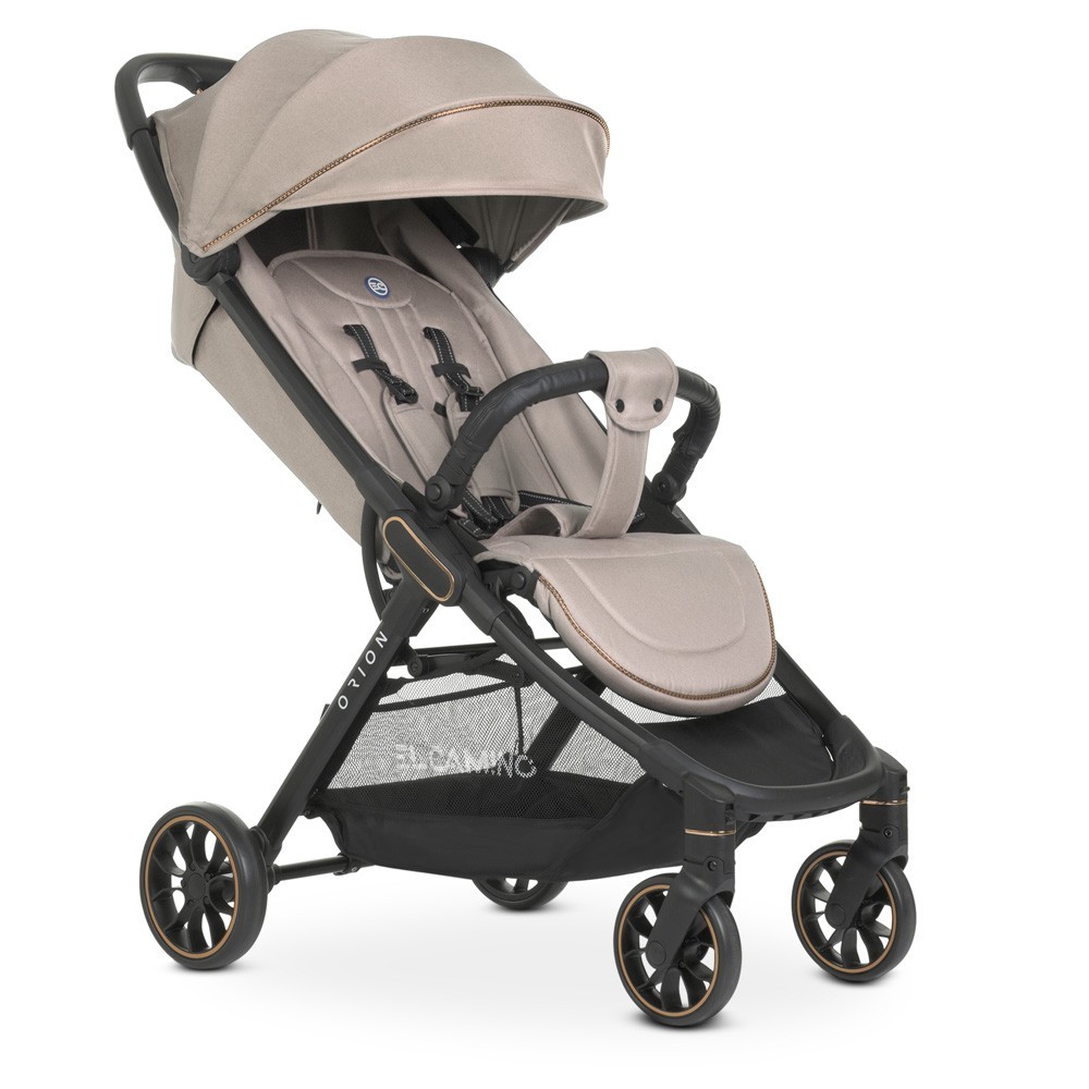 

Коляска детская El Camino ME 1084 ORION Sand Beige алюминиевая рама чехол (ME 1084)
