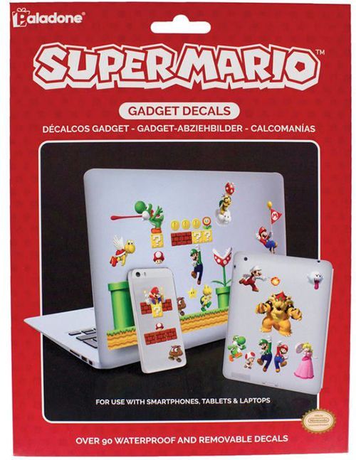 

Наклейка Paladone Super Mario Gadget Decals мм