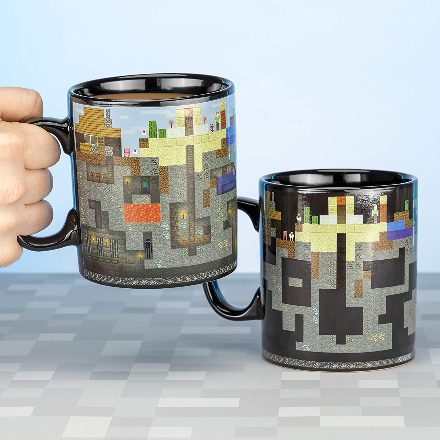 

Чашка-хамелеон Paladone Minecraft. XL Heat Change Mug 550 ml (PP6585MCF)