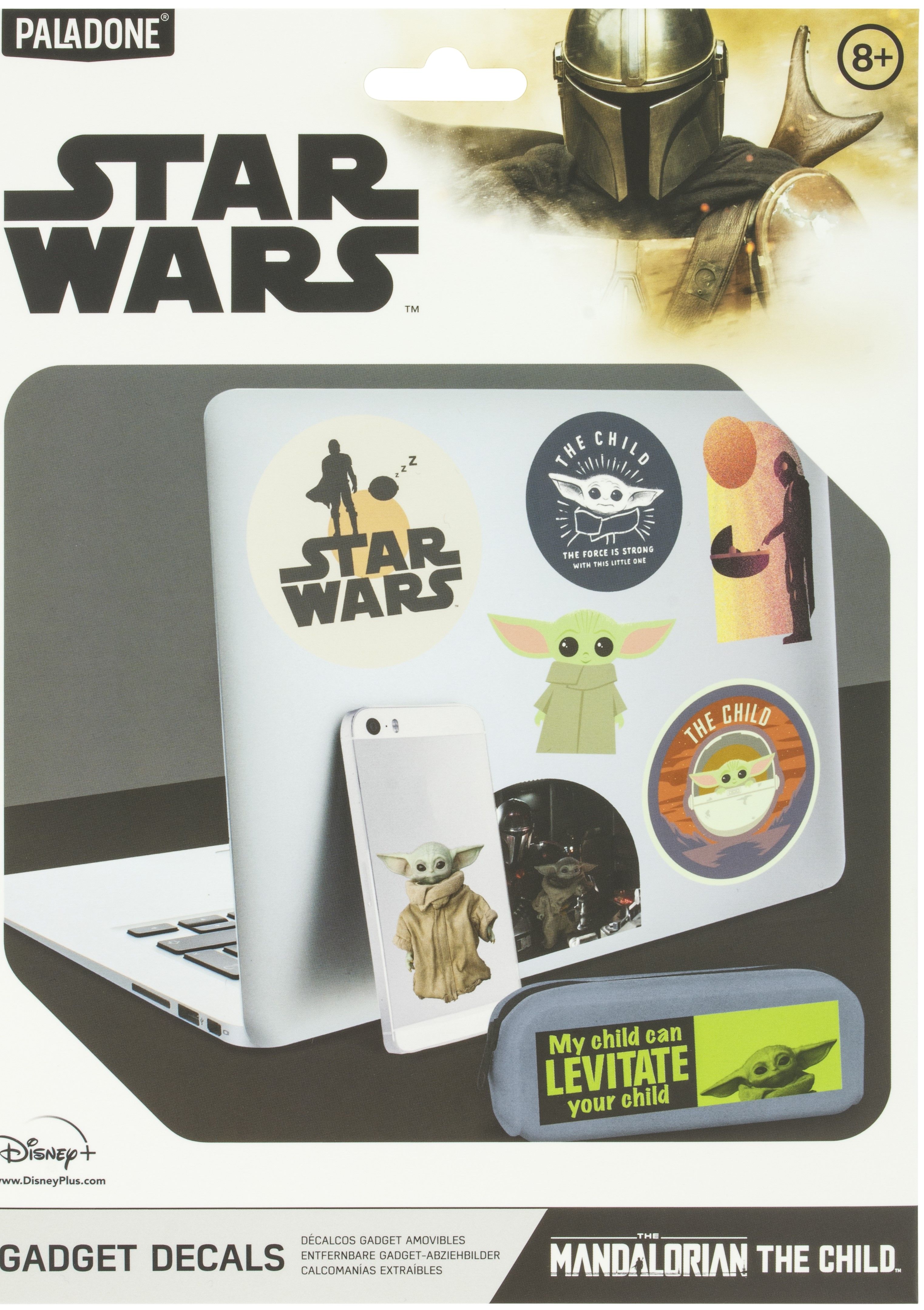 

Наклейка Paladone Star Wars: The Child Gadget Decals мм