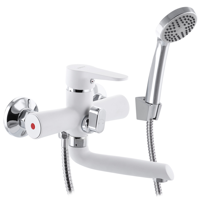 

Смеситель для ванны ZERIX PUD3 146 белый (ZMSH-5556336)