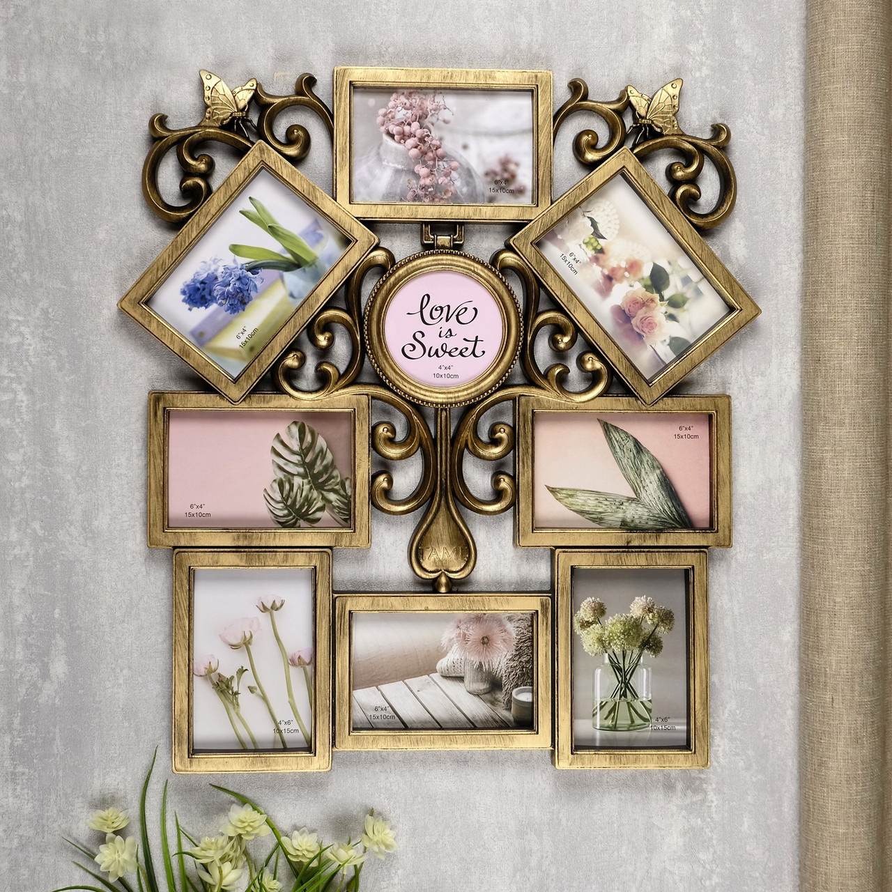 

Фоторамка Multiframe на 9 фото 49*54 см (10-22 br)