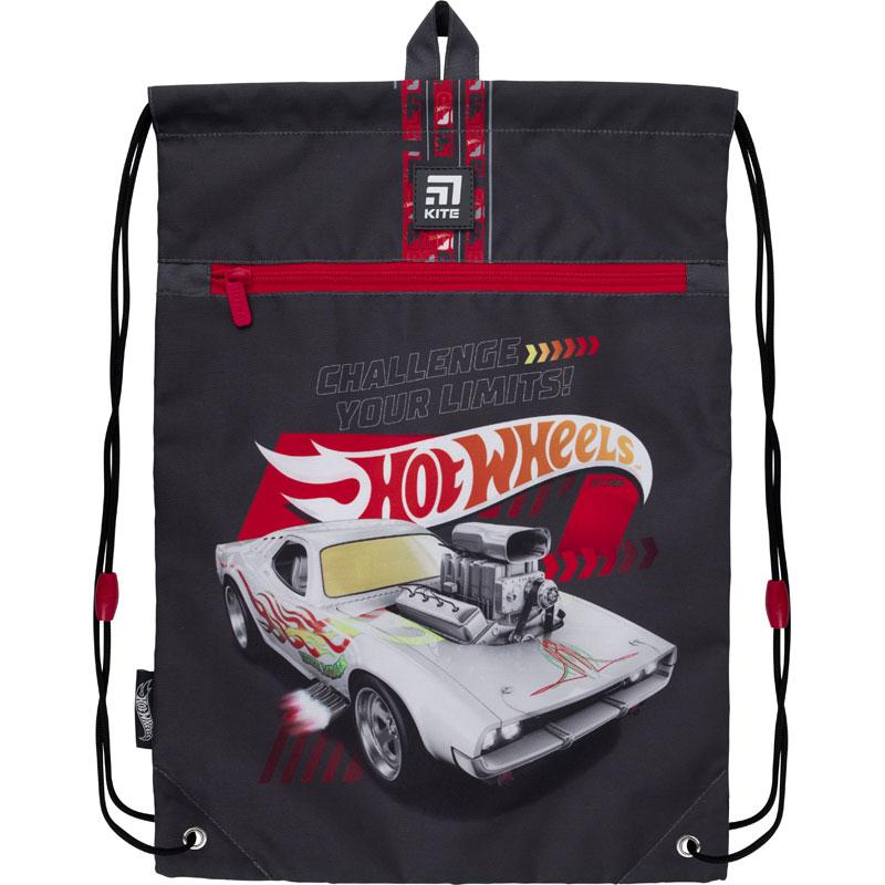 

Сумка для обуви Kite Education Hot Wheels 46x33см с карманом (HW21-601M-2)