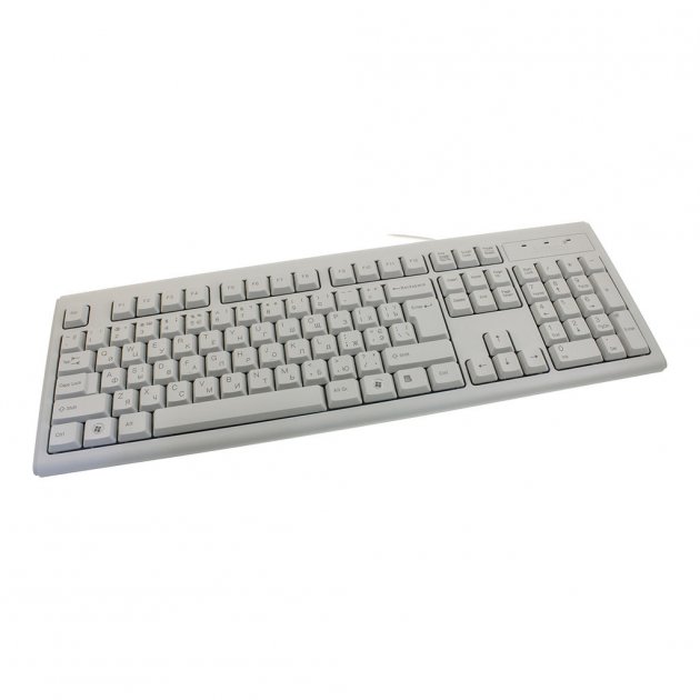 

Клавиатура проводная A4Tech KM-720 USB White